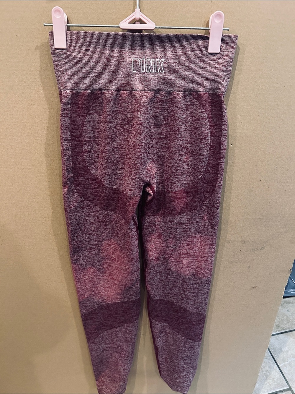 PINK Victoria's Secret‎ Marled Berry High-Waist Leggings